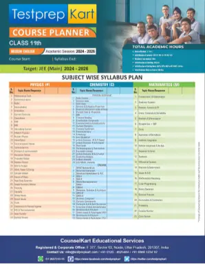JEE Course Deatils