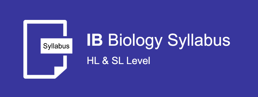 IB Biology SL and HL Syllabus