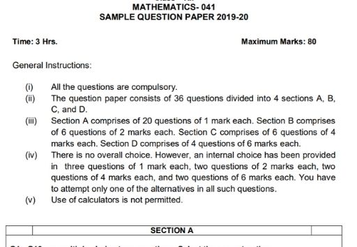 Download CBSE Sample Papers