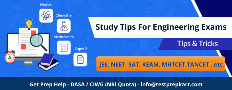 Study Tips for Success in Engineering Entrance Exams