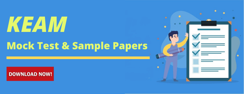KEAM Sample / Mock Test Paper Free Download