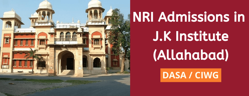 NRI admission in J.K Institute of Applied Physics and Technology, Allahabad