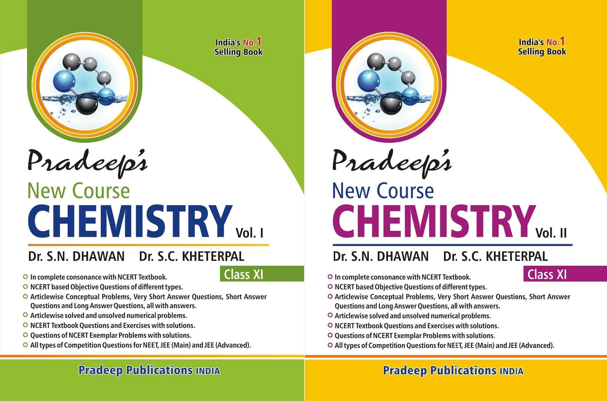 Pradeep Class 11th chemistry
