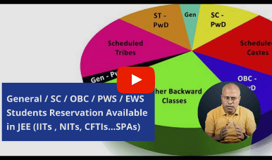  EE Reservation For General / SC / OBC / PWS / EWS Students