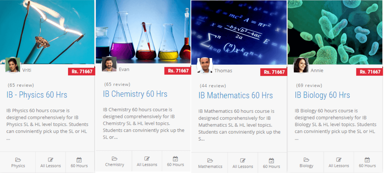 
IB DP Preparation Online For Science And Maths