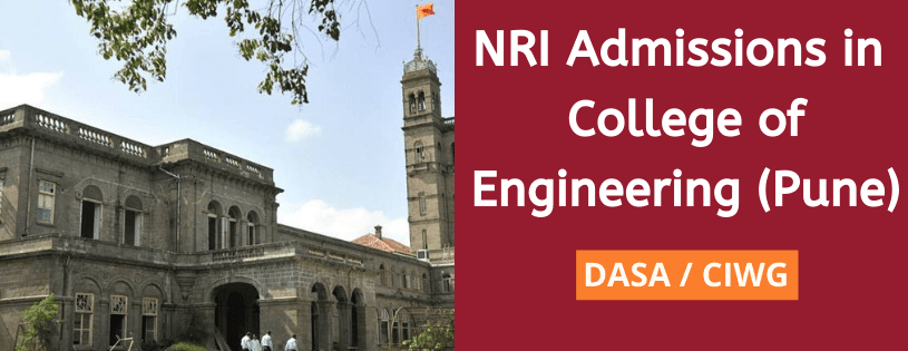 NRI Admission in College of Engineering, Pune