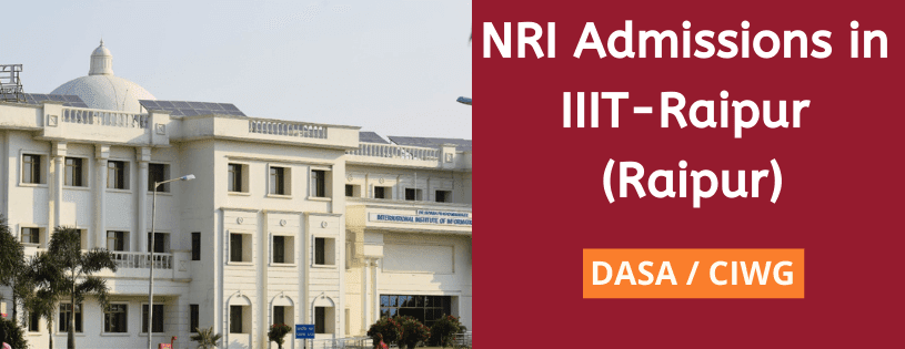 NRI admission in International Institute of Information Technology, Raipur