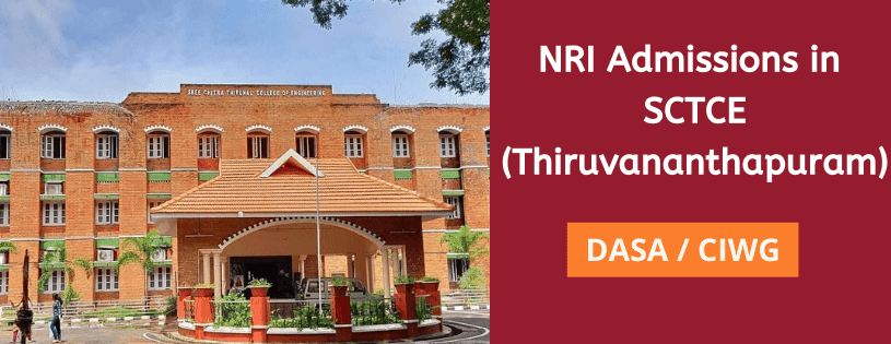 NRI Admission in Sree Chitra Thirunal College of Engineering, Thiruvananthapuram