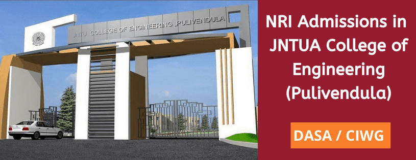 NRI Admission in Jawaharlal Nehru Technological University Anantapur College of Engineering, Pulivendula
