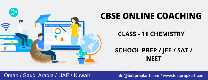 CBSE Online Coaching For Class 11 Chemistry