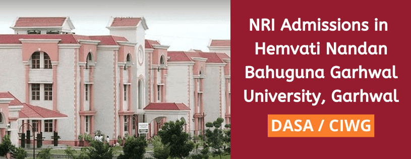 NRI Admission in is Hemvati Nandan Bahuguna Garhwal University