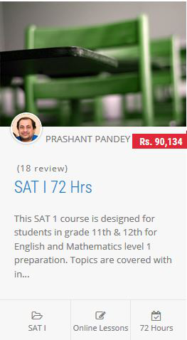 SAT Online Course Details