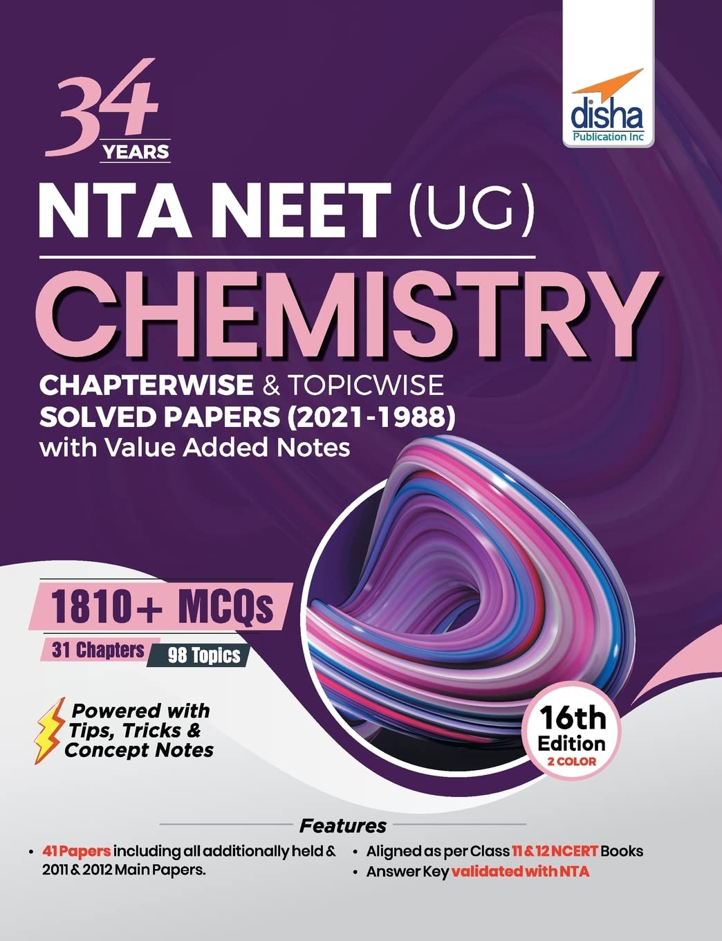  NTA NEET Chemistry by Disha Experts