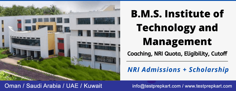 NRIs Admission in B.M.S. Institute of Technology and Management
