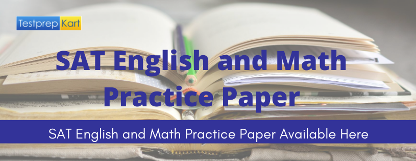 SAT English and Math Practice Paper