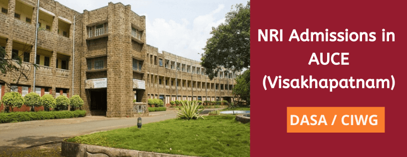 NRI Admission in Andhra University College of Engineering, Visakhapatnam