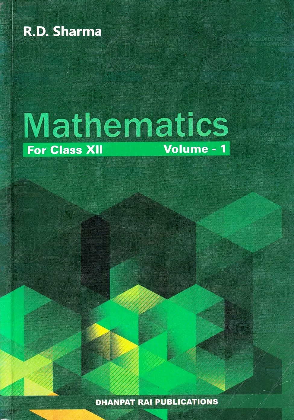 RD Sharma Mathematics Book Class 12