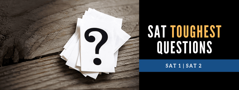Digital SAT Toughest Questions Math and English 