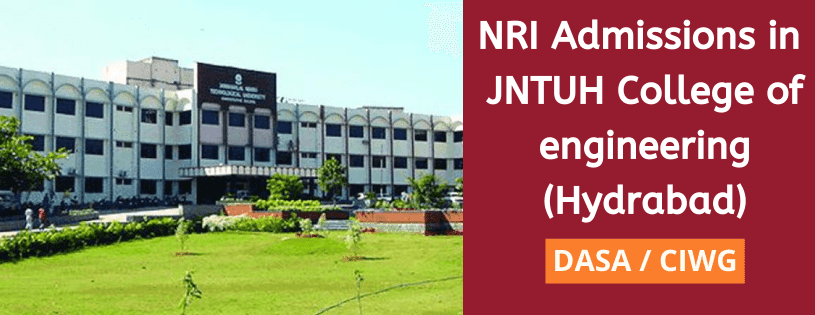 NRI Admission in JNTUH college of engineering Hyderabad