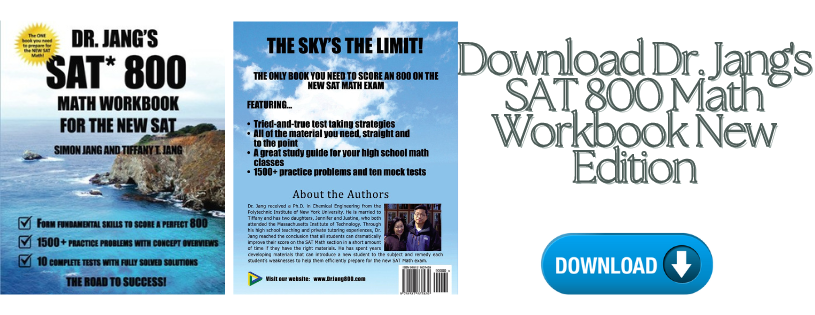 Dr. Jangs  SAT 800 Math Workbook Free PDF Download