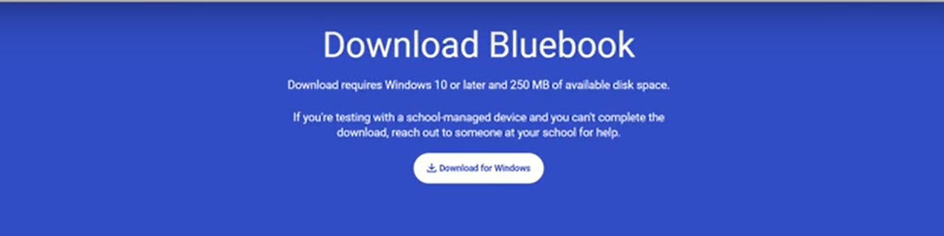 Download the Bluebook application