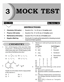 JEE Main Mock Test Mathematics