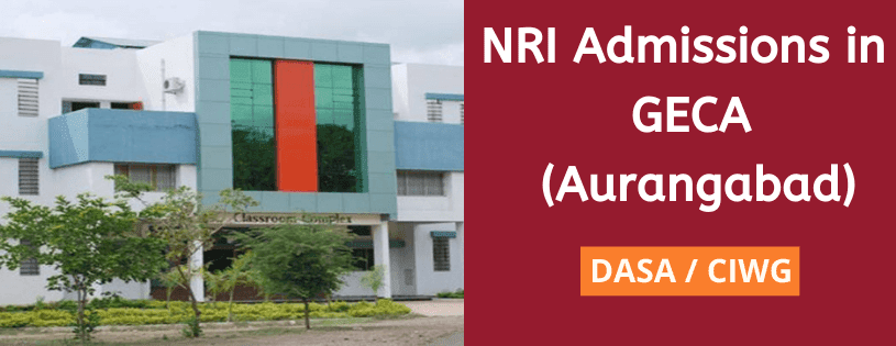 NRI Admission in Government College of Engineering, Aurangabad
