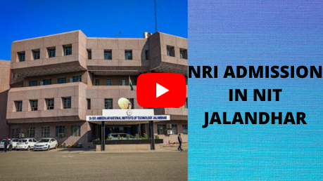  NIR Admissions in NIT Jalandhar
 