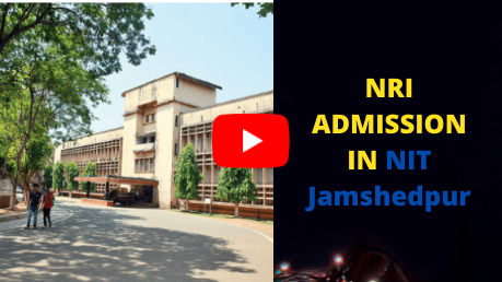  NIR Admissions in NIT Jamshedpur 
 