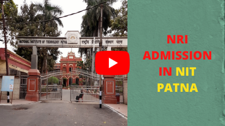  NIR Admissions in NIT Patna 