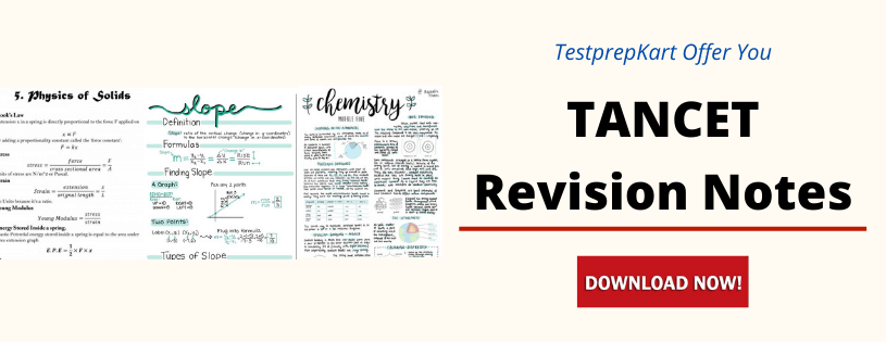 TANCET Revision Notes Download