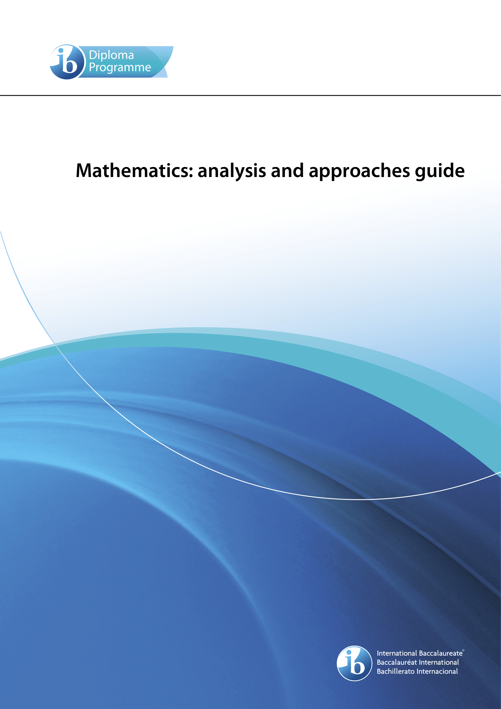 IB Mathematics Analysis and Approaches Guide Book preview 1