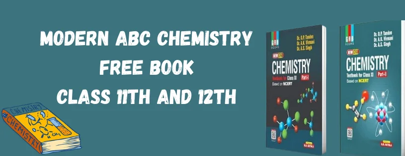 Modern ABC Chemistry Free Book Class 11th and 12th
