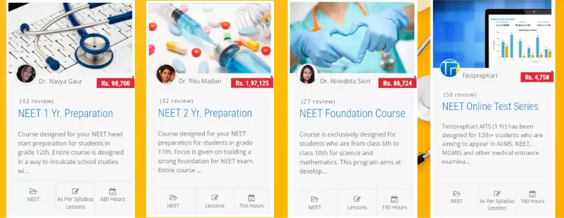 NEET Online Preparation Courses