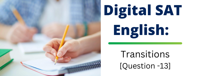 Transitions in Digital SAT English