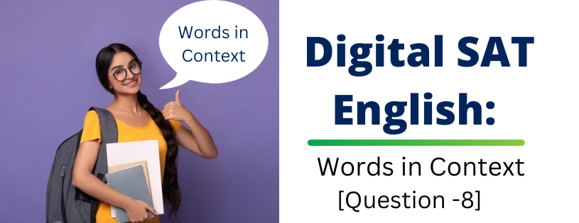 Words in Context in Digital SAT English
